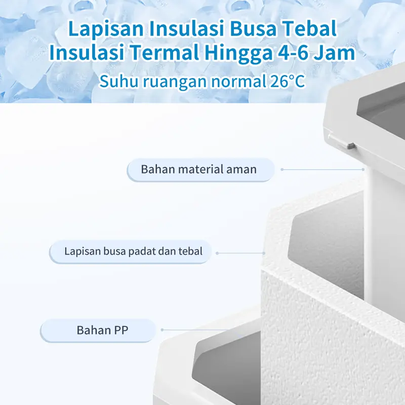 【Gift Mini Fan BELI 1 GRATIS 1 Limited Stocks】SIMPLUS Mesin Pembuat Es Otomatis 1.3L Iced Maker Machine Automatic Daya Rendah Rumah Tangga Minimalis ZBJH001 7