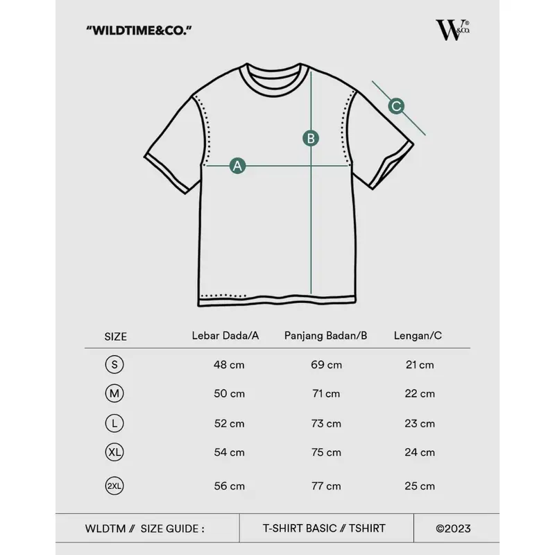 Wildtime&Co - T-Shirt Striped Black Pria Kaos Garis Katun Baju Distro Hitam 3