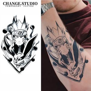 Hình Xăm Tạm Thời, Thiết Kế Hình Xăm Naruto, Không Thấm Nước Và Chống Trơn Trượt, Kéo Dài Trong 15 Ngày. Miếng Dán Hình Xăm