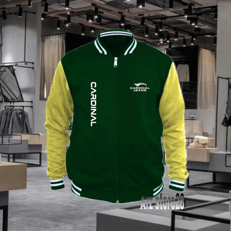 Terlaris!!! Free Jaket Varsity Text Putih Cardinal Jeans Kirka Sweater Distro Termurah Hoodie Terbaru Pakaian Pria Wanita COD 4
