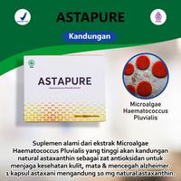 Gambar Suplemen Mutivitamin Astapure Astaxanthin Mencegah Penuaan Dini Anti Aging Keriput Kecantikan Kulit Alami Halal BPOM dari Macak Kosmetik Kab. Cirebon 2 Tokopedia