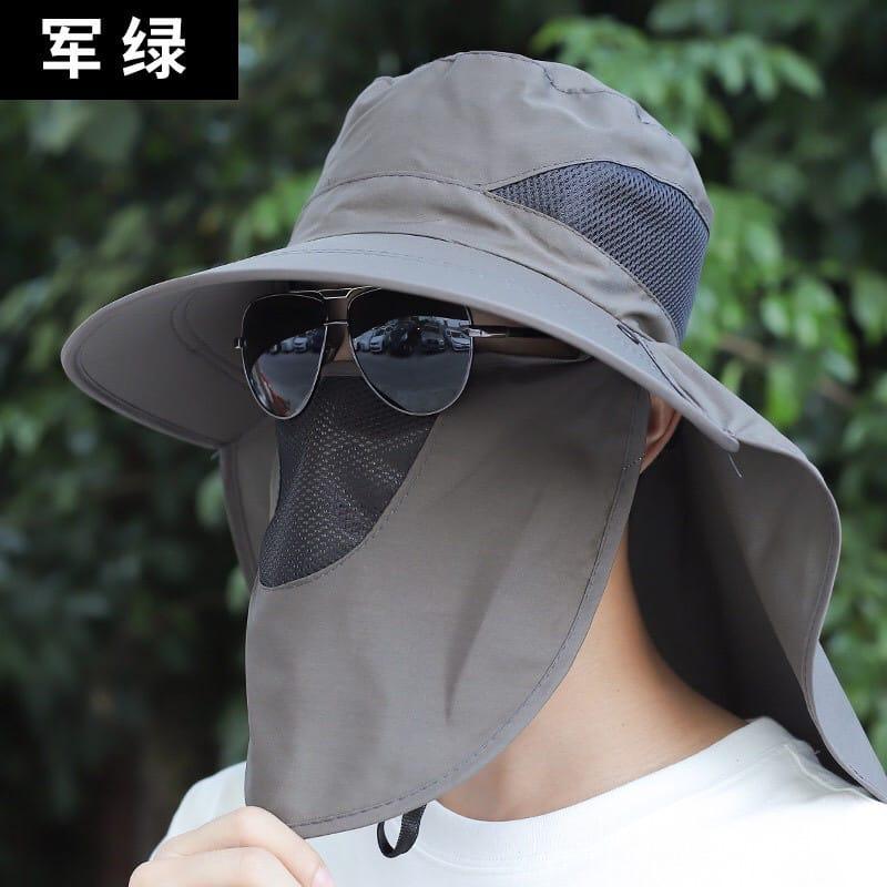 CAHAYA Topi Visor Lipat Anti UV Lebar / Topi Pantai Cadar T23 2