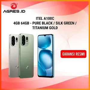 ITEL A100C 3GB 64GB | 4GB 64GB Garansi Resmi