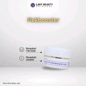 lady flek booster - menghilangkan flek membandel pada wajah 10gr lady skincare