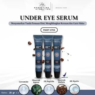 Torrential Under Eye Serum - With Ceramide Membantu Menyamarkan Garis Halus Dan Menghilangkan Kerutan Disekitar Mata Treatment