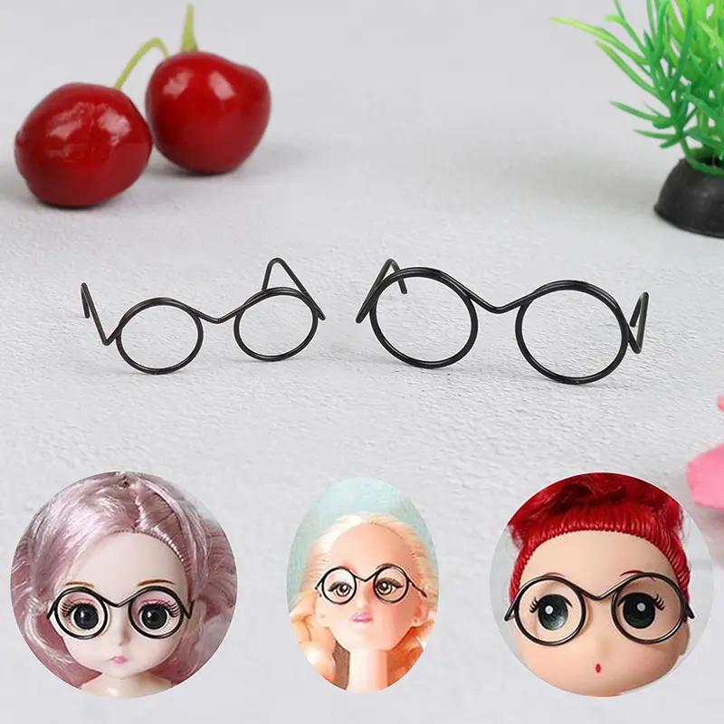 vòng thời trang 10pcs khung lensless retro kính búp bê mát mẻ cho con búp bê 30…