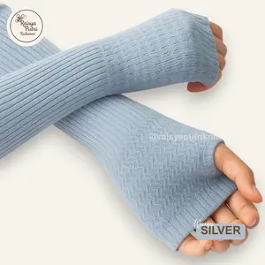 Manset Tangan Jempol Premium Knitwear Fashion Muslim Aksesoris Islami Handsock Rajut