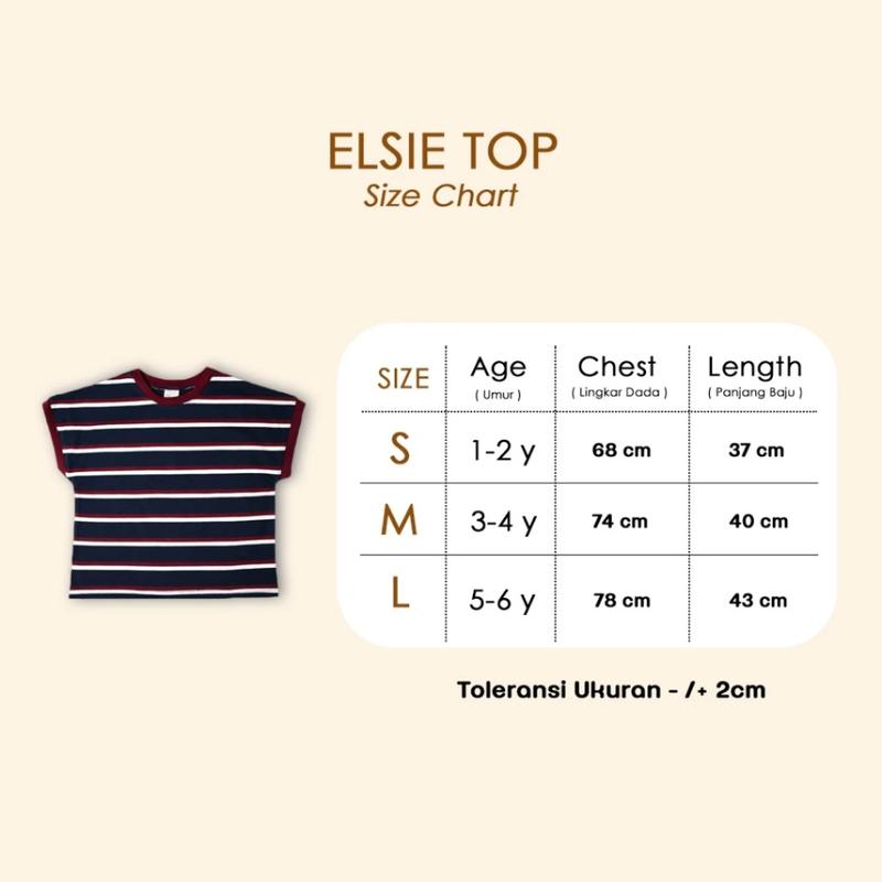 Product Introduction of Totami Elsie Top / Pakaian Anak / Atasan Unisex 0