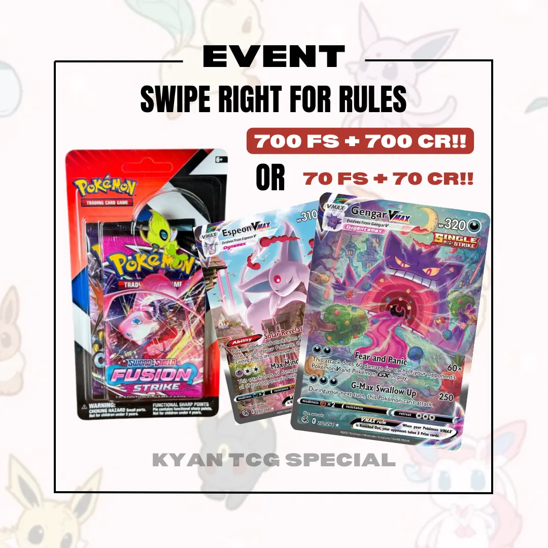 [EVENT] Pokémon VMax Version Energy Pairing - Matching Fun