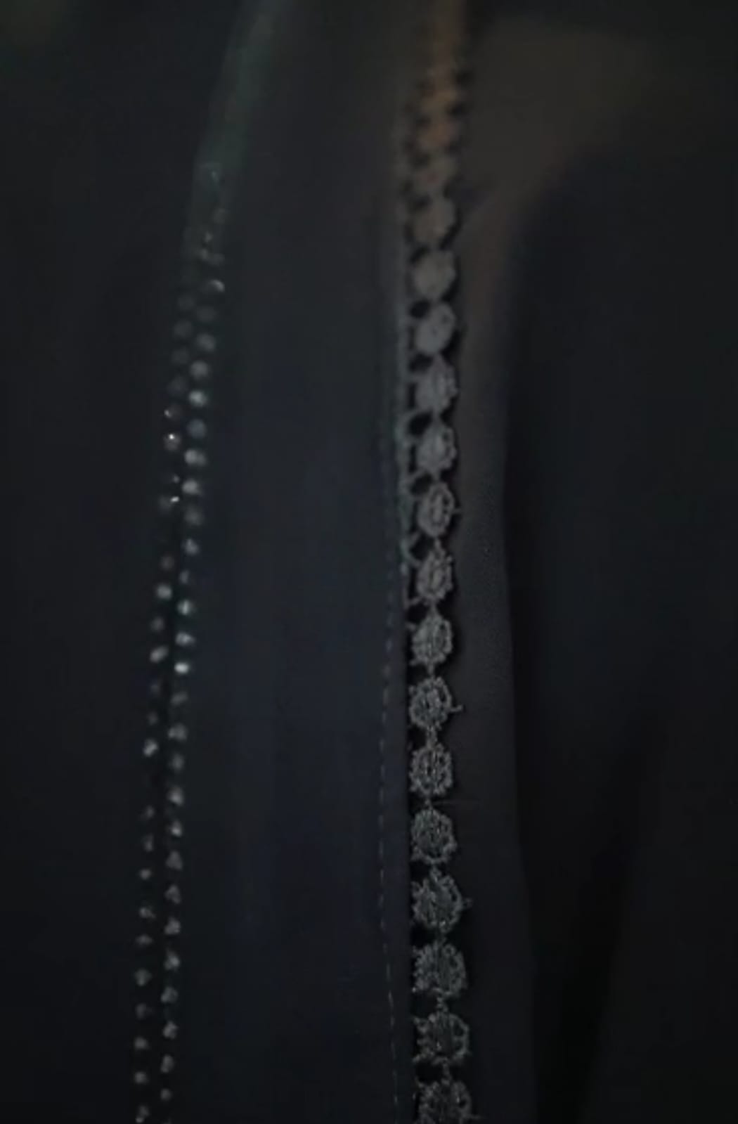 Abaya premium set kerudung pasmina ceruty gamis abaya dubai jet black wolpich wolpis resleting full bisa jadi outer terbaru