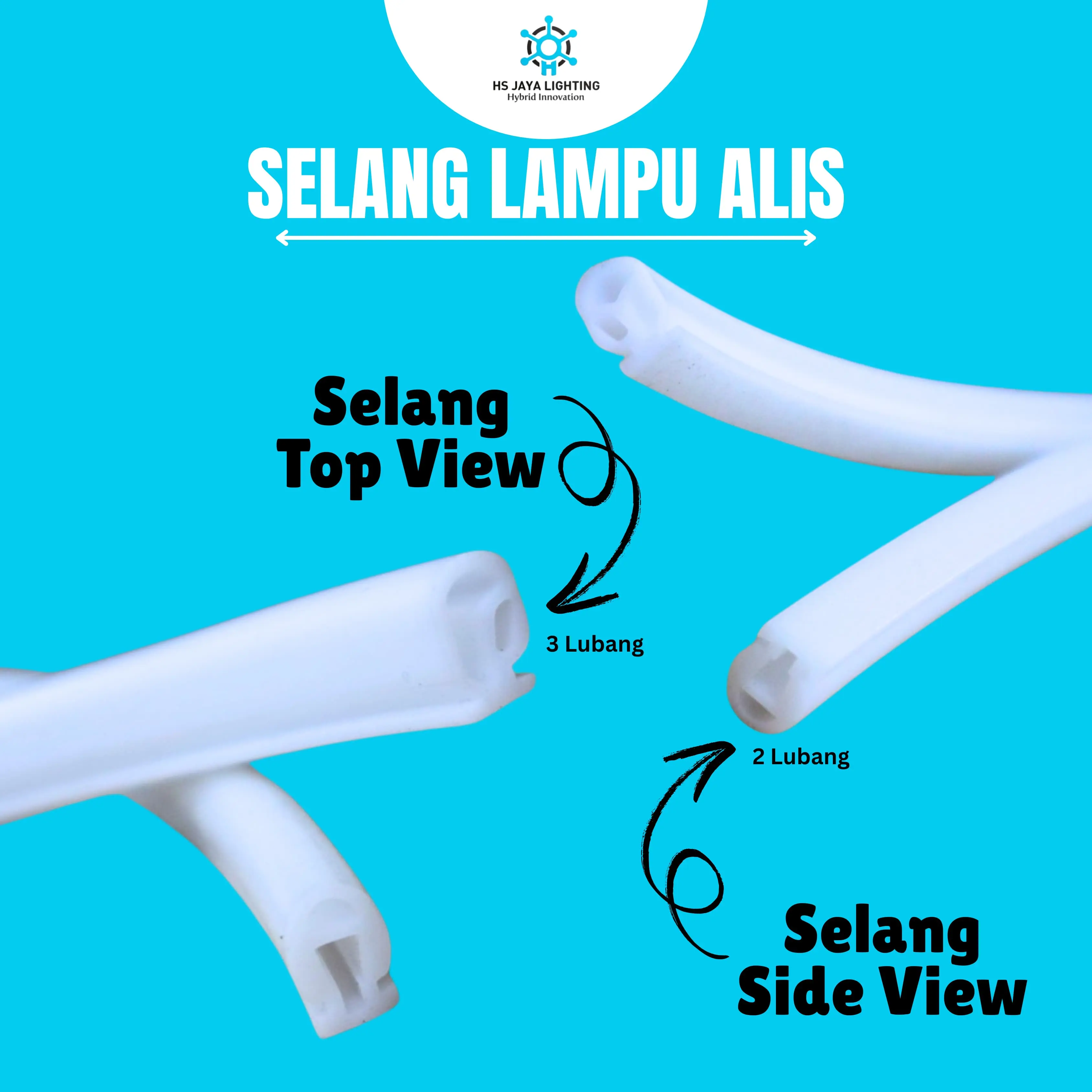 SELANG PUTIH LAMPU ALIS UNTUK LED ws2812