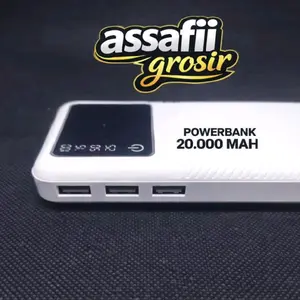 POWERBANK 20000 MAH KUALITAS BAGUS DAN AWET HARGA TERMURAH