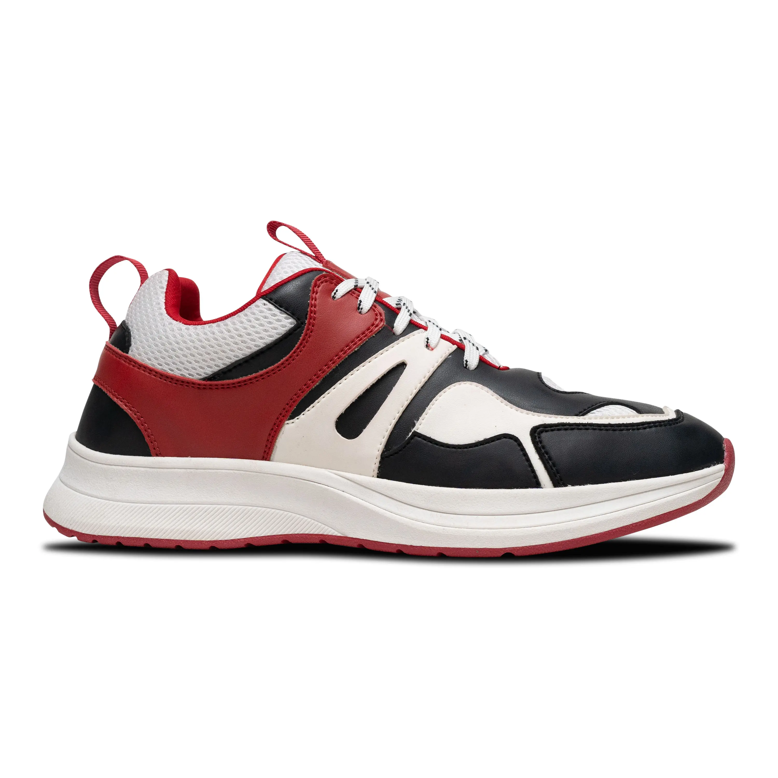 Sepatu Johnson Fenrir Red White Casual Shoes Sneakers Pria
