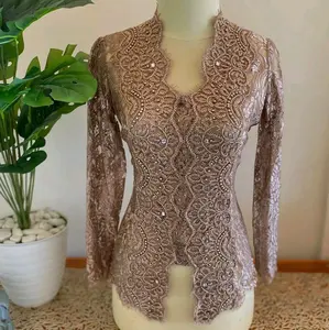 kebaya kartini metalik payet premium mix permata