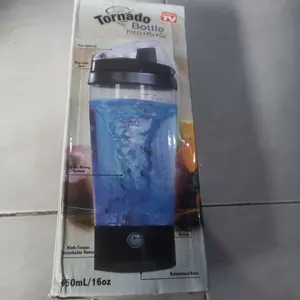Tornado Blender Bottle 450ml – Mixer Elektrik Portable untuk Minuman & Susu Protein