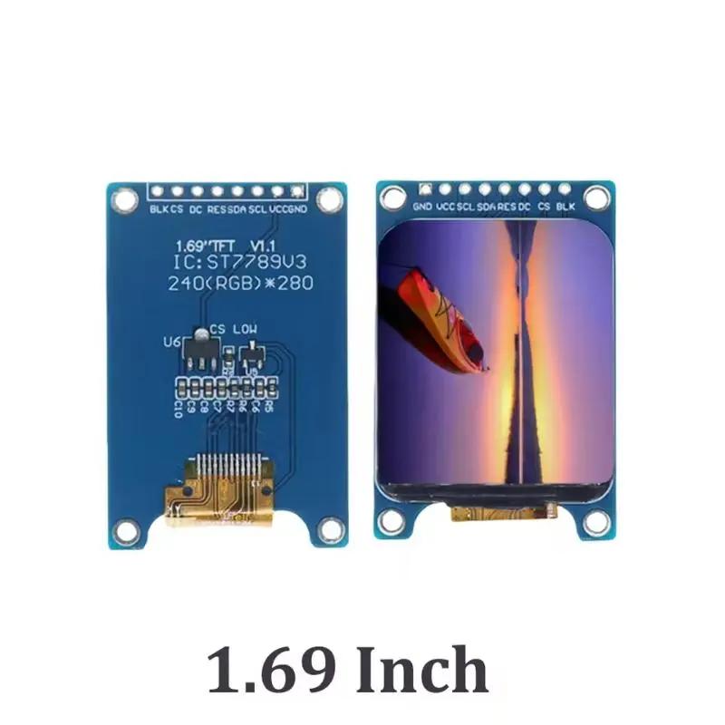 1.69 LCD IPS màu hiển thị màn hình mô-đun st7789 điều khiển trình điều khiển…