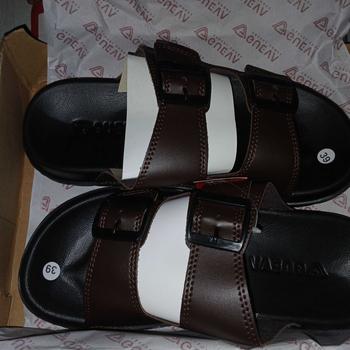 Product Review of GUEVA Sandal Pria Kasual Gaya Modern Kekinian Terbaru Ringan Lentur Gueva - AJE 01 Jepit Sendal Selop from M**i 0