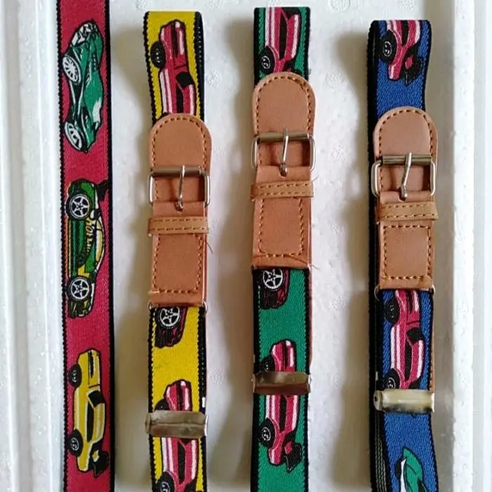Ikat Pinggang anak / Sabuk Fashion cewe cowok Karet molor elastis 2