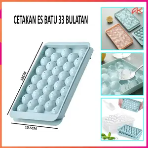 CETAKAN ES BATU BULAT 33 SEKAT / ALAT PENCETAK PUDDING HOMEMADE