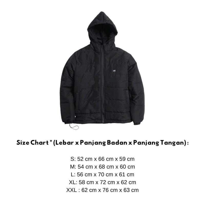 Lune Puffer Jacket Black | Jaket Puffer Hitam - WNB Indonesia 6