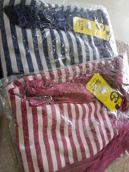 Product Review of JN- Chika Blouse Stripe Atasan  Panjang Wanita Knit Casual Baju Knitted Knitwear Crop Top Outer Cardigan Oversize kemeja  hadeed Motif Kardigan Garis Basic from a**3 0