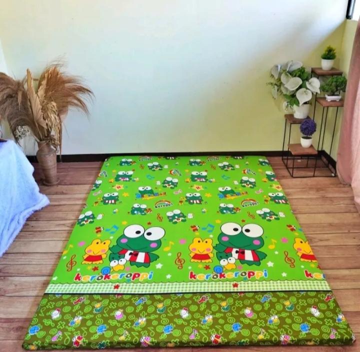SARUNG KASUR BUSA RESLETING/COVER KASUR RESLETING BAHAN ADEM TIDAK MUDAH LUNTUR 6