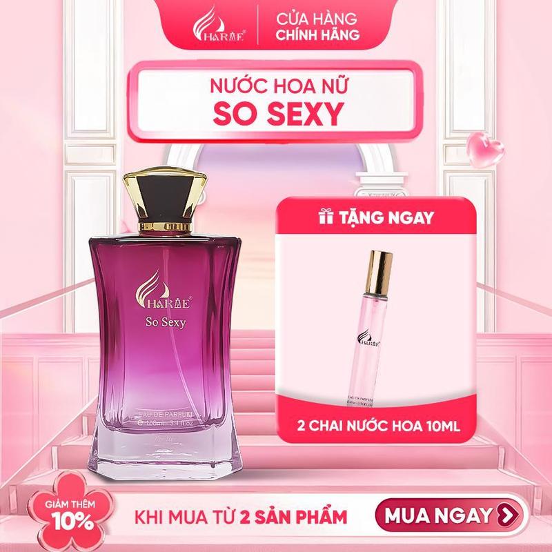 Nước hoa nữ Charme SO SEXY 100ml EDP hương thơm cuốn hút ngọt ngào lưu hương lâu