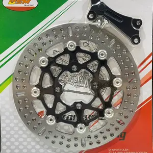 COD Piringan Cakram Disc Cakram Depan Honda Matic Vario Beat Scoopy Spacy Ukuran 260mm BLACK Foto Motorcycle