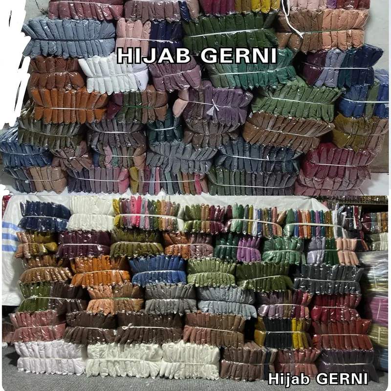 BISA COD Hijab Syari Jumbo Pet Antem Kode GERNI Bahan Ceruty Babydoll Premium By Ory AjeZas Collect 8