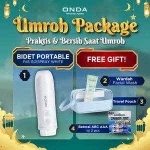 ONDA Bidet Spray Portable Travel PJS 20 GO!SPRAY Bidet Portable Toilet Semprotan Toilet Duduk Jet Shower Closet Set Sprayer Cuci Cebok Bidet Elektrik Anti Bocor