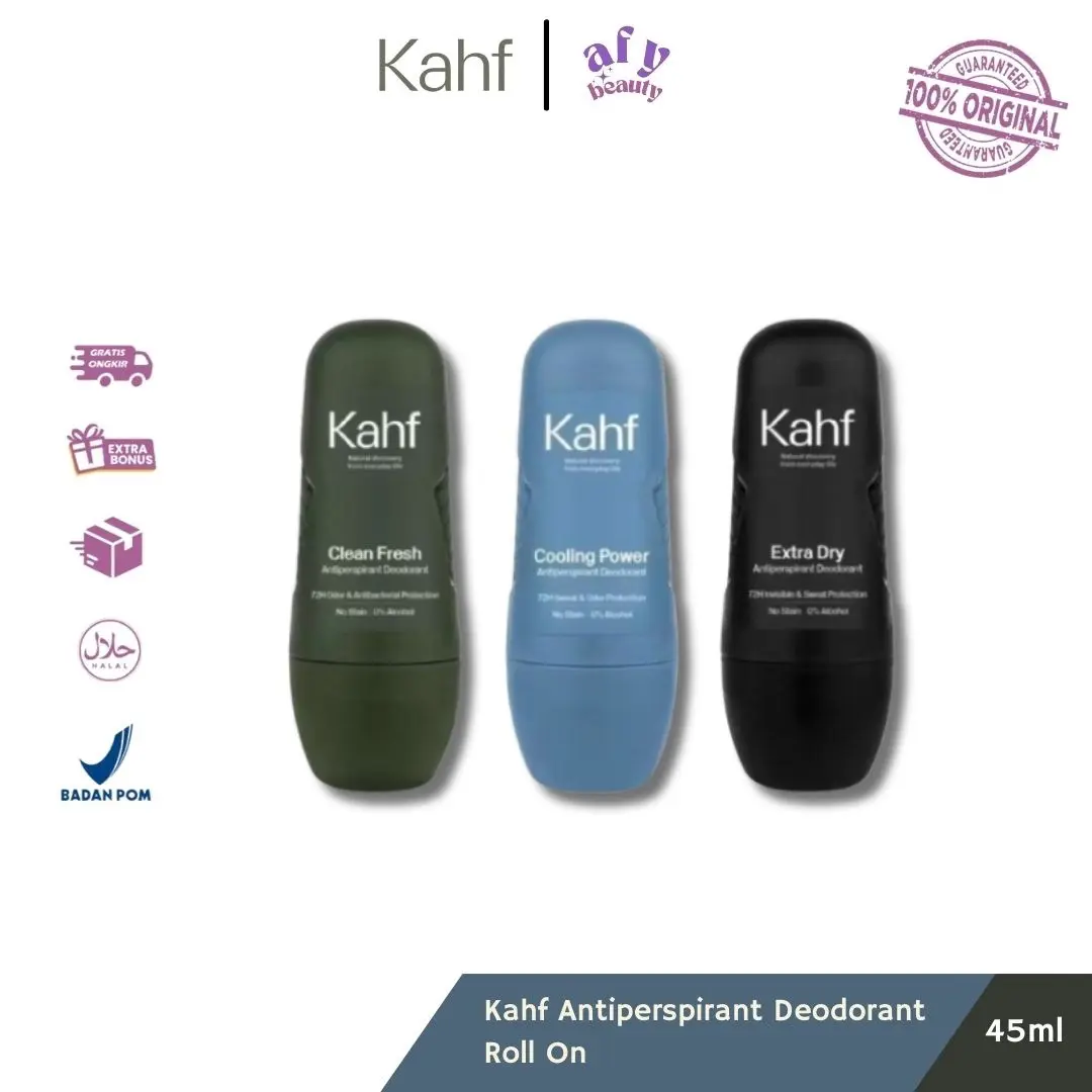[READY] KAHF | DEODORANT | Roll On | 45 ml