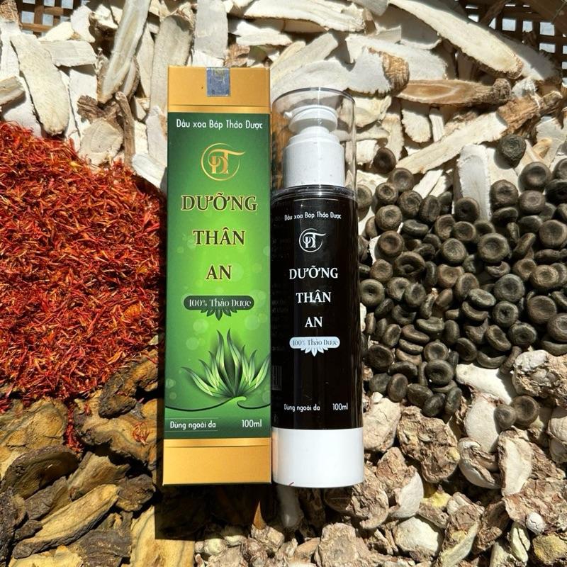  Dầu xoa bóp Dưỡng Thân An Dầu 100ml dầu mát xa 