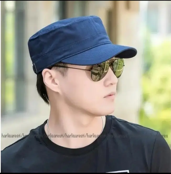 topi kulit pria terbaru dan termurah hanya di toko kita Baseball 5