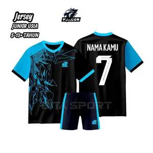 CUSTOM NAMA DAN NOMOR BAJU BOLA ANAK JERSEY OLAHRAGA SETELAN ANAK ANAK UMUR 5-13 TAHUN setelan anak SD SMP  Celana Sepak Outdoor Sport