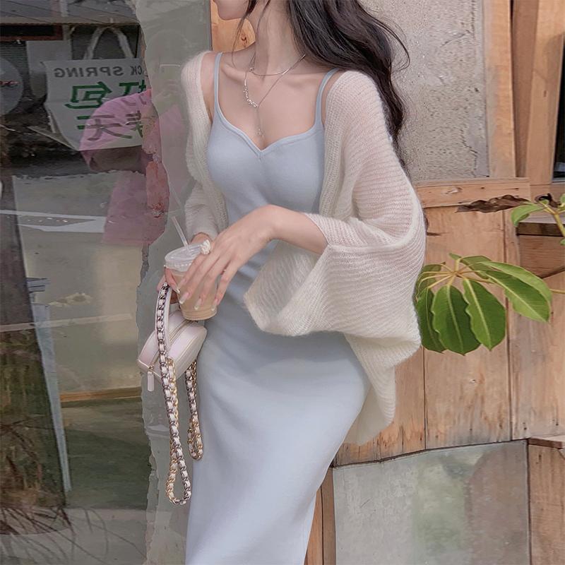 Product Introduction of Lazy Korean style gentle top knit cardigan outerwear 1