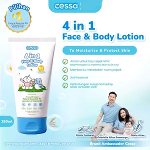 Cessa 4in1 Face & Body Lotion | 150ml Melembabkan Dan Menyehatkan Kulit