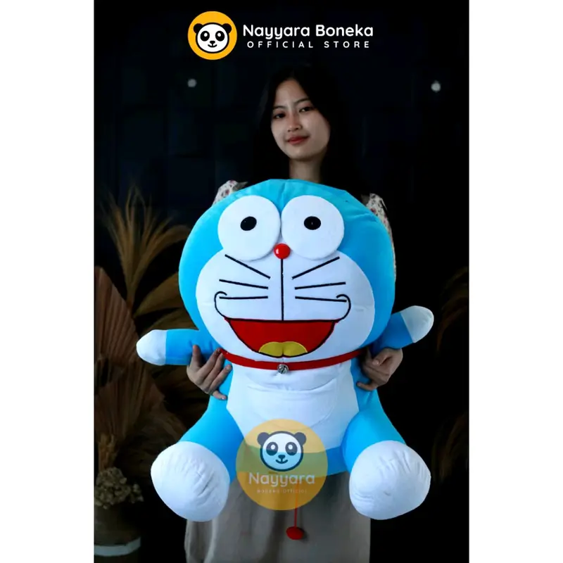 Boneka Doraemon Halus, Kado Unik untuk Anniversary, Ulang Tahun, Pernikahan, Wisuda - KWALITAS TERBAIK 2