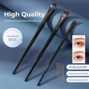 Brush Kuas Blade Ultra Thin Eyebrow Eyeliner Eyeshadow Brush Kuas Alis Eyebrow Brush Super Tipis