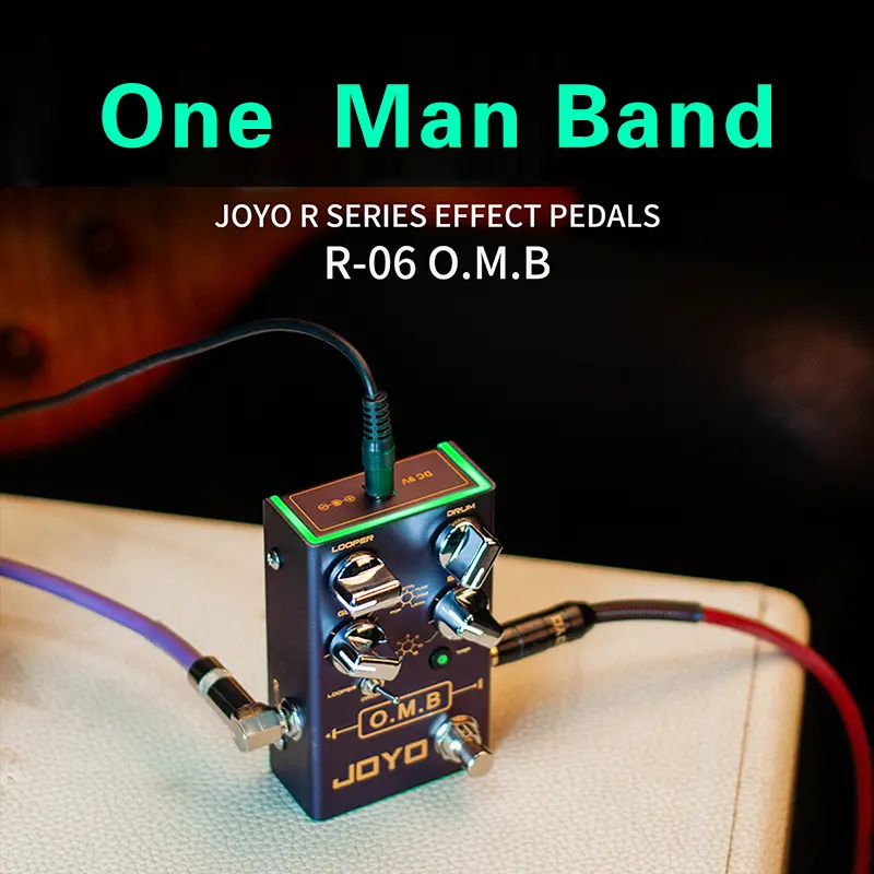 JOYO R-06 drum machine+LOOPER effect device, one person, one band, fast delivery.