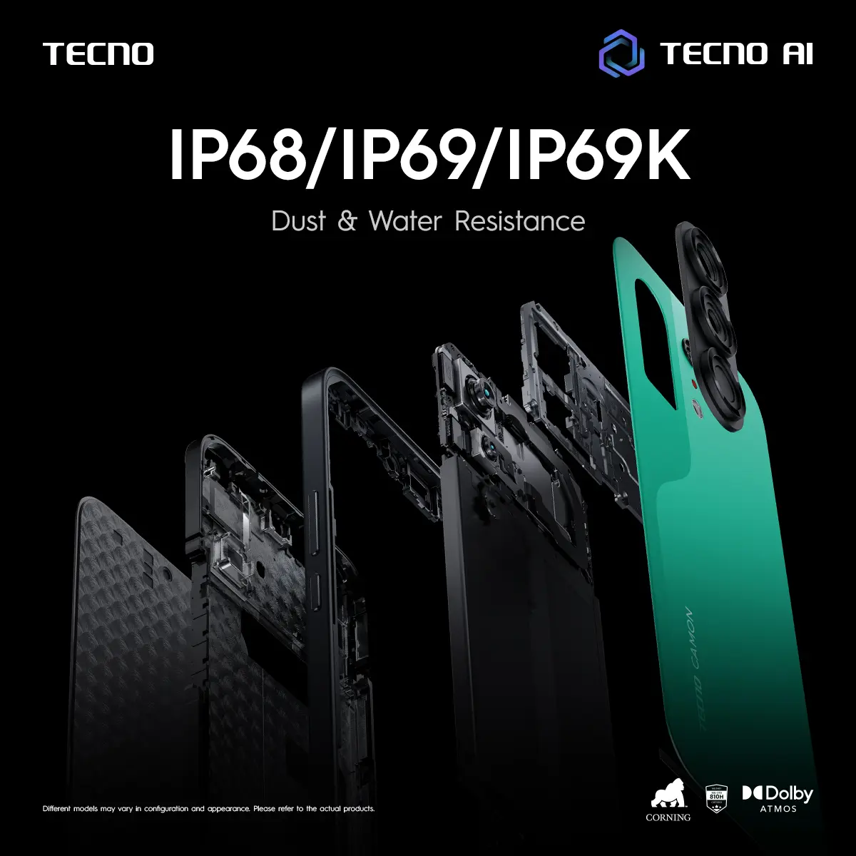 [NEW] [SUPERZOOM FLASHSNAP] TECNO CAMON 50 8GB+8GB*/256GB, 50MP Sony + 8MP Ultra Wide, 32MP Front Camera, 1.5K 144Hz AMOLED, Mediatek Helio G200 Ultimate , IP69K, 45W Ultra Charging, camon50