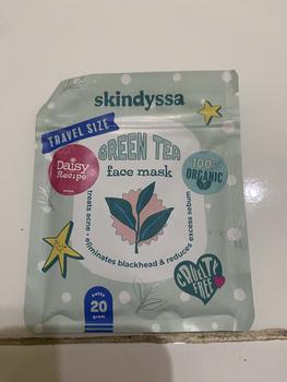 Product Review of Masker Organik Skindyssa - Daisy Organic | Facemask Travelsize 20gr | Greentea - Milk - Chocolate - Strawberry | Mencerahkan, Meredakan Jerawat Komedo Bruntusan, Kontrol Minyak, Kulit Kering, Kulit Sensitif Oat Extract Pencerah Wajah from k**h 0