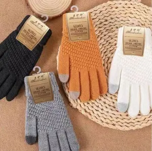 LO Gloves Winter Sarung Tangan Musim Dingin Motor Fashion Pria & Wanita S02