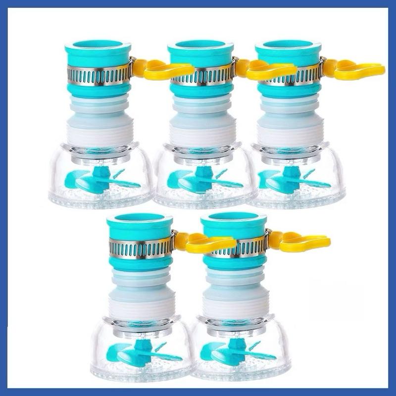 Combo 10 Vòi lọc nước rửa bát tăng áp xoay 360 có thể kéo dài chống bắn nước tiện lợi giá gốc