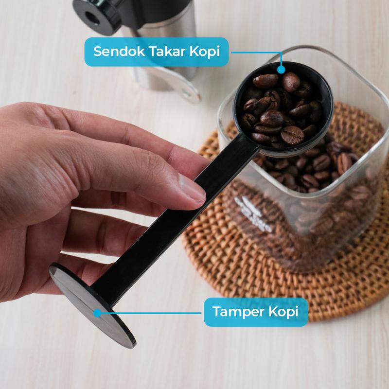 Sendok Takar Measuring Spoon and Coffee Tamper 1