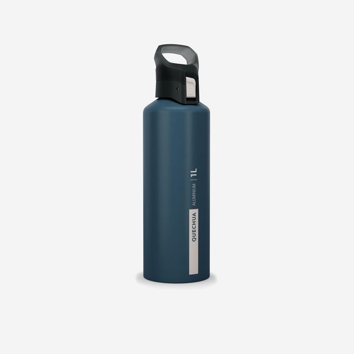 Gambar Decathlon Quechua Botol Minum Hiking Aluminium Quick-Open Mh500 1 Liter - Biru - 8612536 dari decathlon indonesia Kota Administrasi Jakarta Selatan Tokopedia