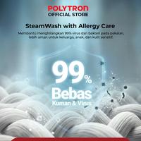 Gambar POLYTRON Mesin Cuci Front Load 7 KG Steam Inverter Low Watt Wonder Wash Series - PFL 7108 dari Polytron Indonesia_NEW Kab. Tangerang 4 Tokopedia