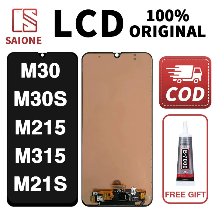 【ORIGINAL 100%】LCD M30 / M30S / M215 / M315 / M21S FULL SET TOUCHSCREEN LAYAR HD ORIGINAL 100%