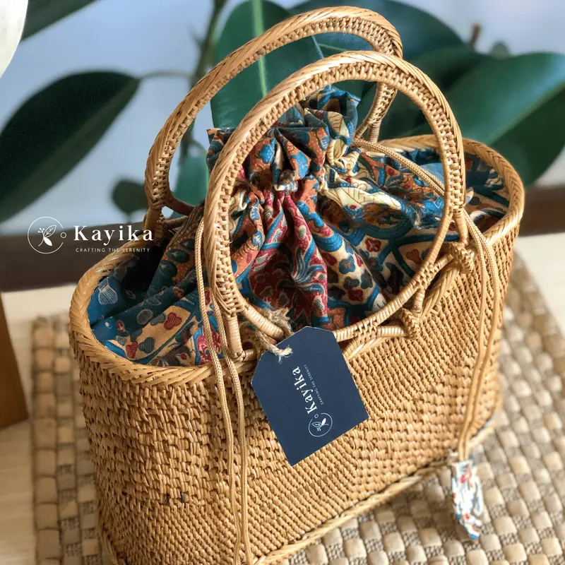 Tas Rotan Bali, Rotan Monang - Maning, 100% Handmade Khas Bali, Anyaman Khas Bali 2