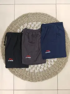 6 PCS CELANA PENDEK OLAHRAGA BAHAN DIADORA MOTIF LI-NING BORDIR