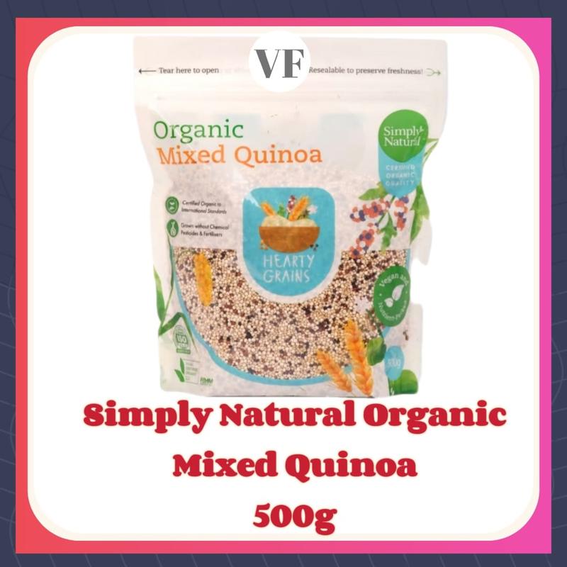 Simply Natural Organic Mixed Quinoa 500g - Organic White, Red & Black Quinoa 0